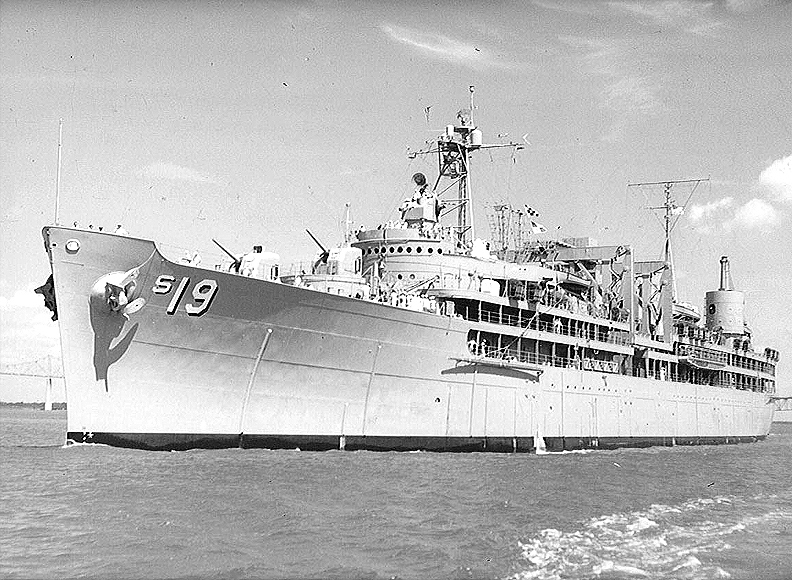USS Proteus AS -19 1961 Charleston